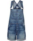 Current/Elliott Denim Overall - Lyst