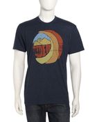 Howe Ocean Ave Midnight Oil Tee Navy - Lyst