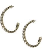 Tfnc Orelia Sparkle Hoop Earring - Lyst