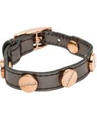 CC Skye The Signature Screw Bracelet with Rose Gold Pave - Lyst