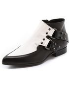 McQ by Alexander McQueen D Ring Flat Booties - Lyst