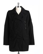 DKNY Double-breasted Trench Coat - Lyst
