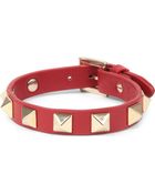 Valentino Valentino Small Stud Bracelet - Lyst