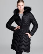 Dawn Levy Down Coat Jacqueline Fur Collar - Lyst