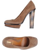 Fendi Platform Courts - Lyst