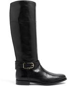 Burberry Winton Knee-high Buckle Boots - Lyst