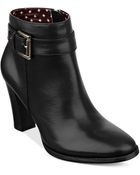 Tommy Hilfiger Vales Buckle Booties - Lyst