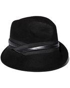 Vince Camuto Slant Brim Fedora - Lyst
