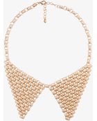 Forever 21 Pointed Collar Necklace - Lyst