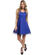 Nicole Miller Tank Dress With Elastic Band - Lyst