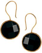 Tatty Devine Ottoman Hands One Stone Drop Earrings - Lyst