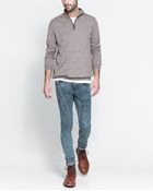 Zara Merino Sweater with Appliqués - Lyst