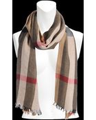 Burberry Mega Scarf 50X175 - Lyst