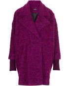 Topshop Slouchy Mohair Boyfriend Coat - Lyst