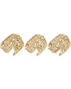 Asos Pack Of Three Filigree Band Rings - Lyst