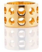 Kelly Wearstler Perforated Ring - Lyst