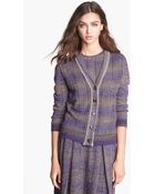 Tory Burch Ranya Cardigan - Lyst