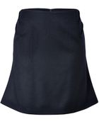 Prabal Gurung Flared Martingale Skirt In Navy - Lyst