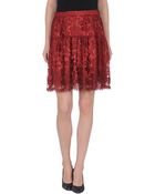 Dolce & Gabbana Knee Length Skirt - Lyst