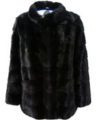 Simonetta Ravizza Fox Fur Coat - Lyst