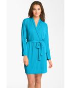 Natori Aphrodite Short Robe - Lyst