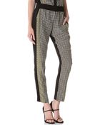 Ohne Titel Grid Print Pants - Lyst