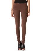 Donna Karan New York Fold Over Tube Pants - Lyst