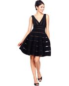 Js Collections Sleeveless Striped A-Line Dress - Lyst