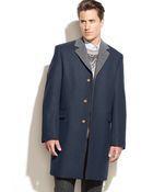 Michael Kors Sutton Wool-blend Overcoat - Lyst