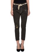 Novemb3r Casual Pants - Lyst