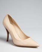 Delman Pointed Toe Pumps - Brisa High Heel - Lyst