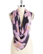 Echo Woven Digital Floral Print Scarf - Lyst