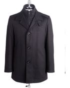 Hugo Boss Straight Cut Coat - Lyst
