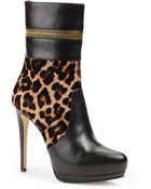 Michael Kors Michael Haya Calfhair Bootie - Lyst