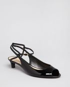 Delman Peep Toe Pumps - Hope - Lyst