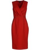 Giambattista Valli Kneelength Dress - Lyst