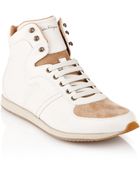 Ferragamo High Top Sneaker - Lyst