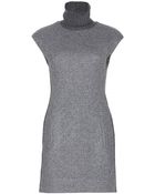 Polo Ralph Lauren Sleeveless Dress With Turtleneck - Lyst