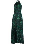 Issa Printed Silkchiffon Halterneck Gown - Lyst