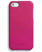 Coach Bleecker Leather Molded Iphone 5 Case - Lyst