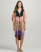 Free People Rosewood Dipdyed Caftan - Lyst