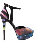 Nine West Dramette Peep Toe Pump - Lyst