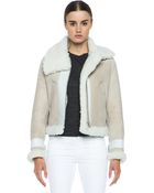 Acne Studios Vera Shearling Jacket - Lyst