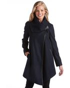 Betsey Johnson Heart Toggle Swing Coat - Lyst