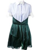 Carven Shirt Dress - Lyst