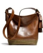 Coach Legacy Archival Duffle in Studded Leather - Lyst