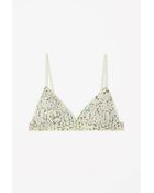 Cos Printed Mesh Bra - Lyst