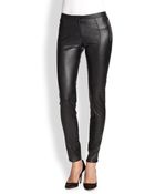 David Lerner Monroe Faux Leather Skinny Pants - Lyst