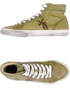 Frye High-Top Trainers - Lyst