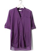 Pull&Bear Shirt with Button Tabs - Lyst